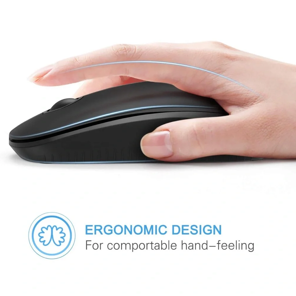 Wireless Black Mouse
